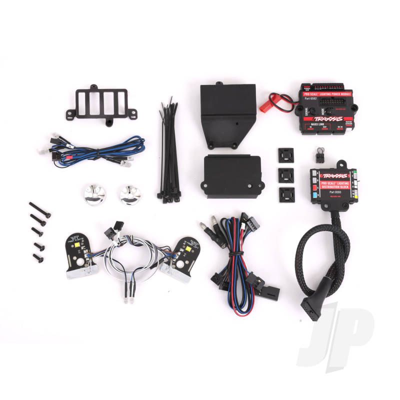 Traxxas Pro Scale Led Light Set, Trx-4 Chevrolet Blazer Or K10 Truck (1979), Complete With Power Module (Contains Headlights, Tail Lights, Side Marker Lights, &amp; Distribution Block) (Fits #8130 Or 9212 Series Bodies) (TRX8038X)
