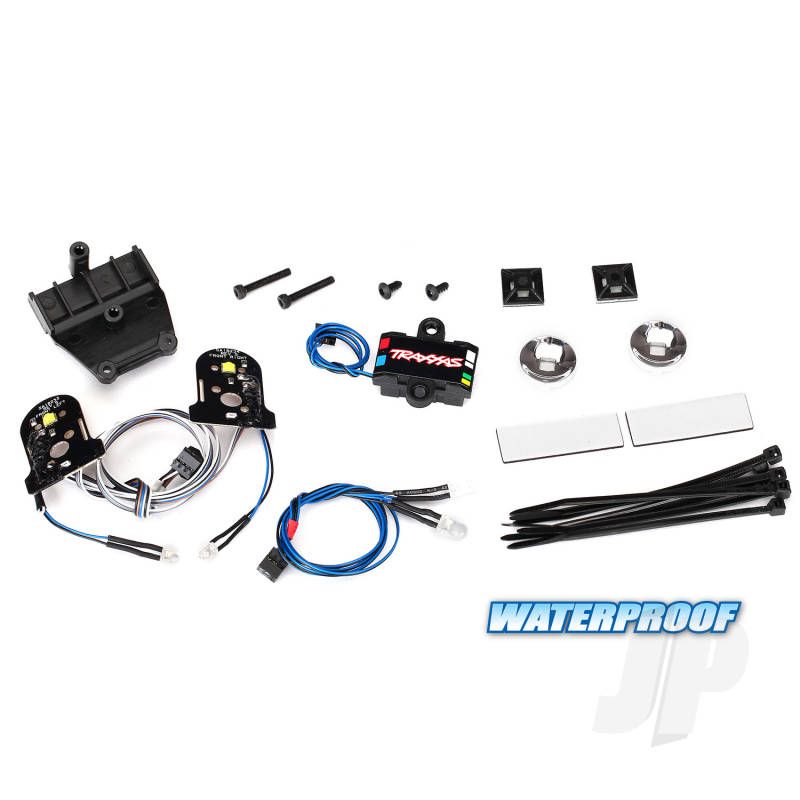Traxxas Led Light Set (Contains Headlights, Tail Lights, Side Marker Lights, Distribution Block (Fits #8130 Body, Requires #8028 Power Supply) (TRX8039)
