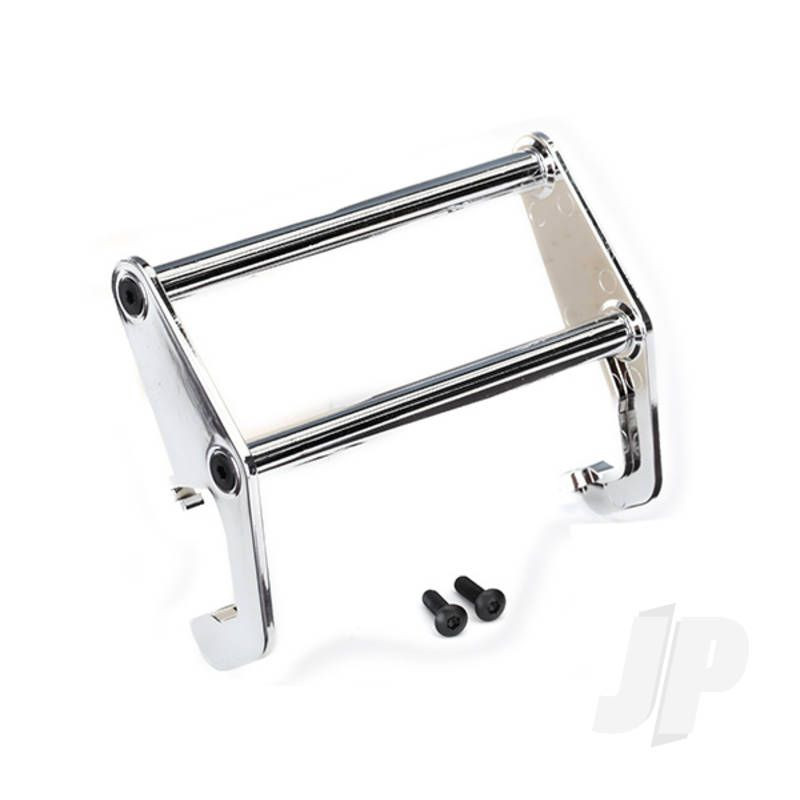 Traxxas Push Bar, Bumper (Chrome) (Fits #8069 Bumper) (TRX8066)