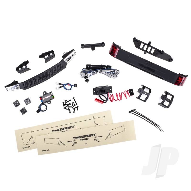 Traxxas Led Light Set, Complete With Power Supply (Contains Headlights, Tail Lights, &amp; Distribution Block) (Fits #8111 Or #8112 Body) (TRX8085)
