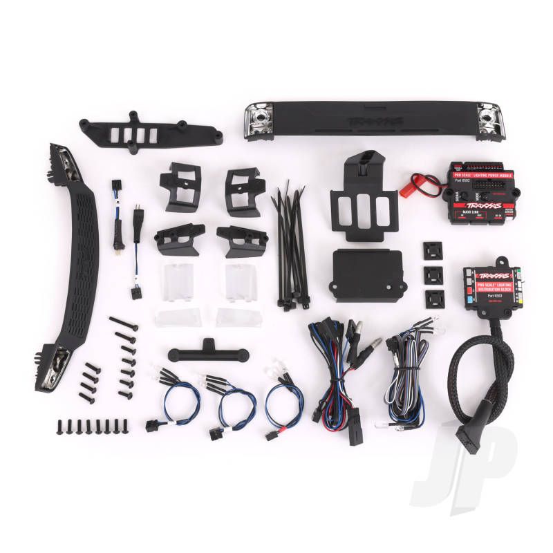 Traxxas Pro Scale Led Light Set, Trx-4 Sport, Complete With Power Module (Contains Headlights, Tail Lights, &amp; Distribution Block) (Fits #8111 Or #8112 Body) (TRX8085X)