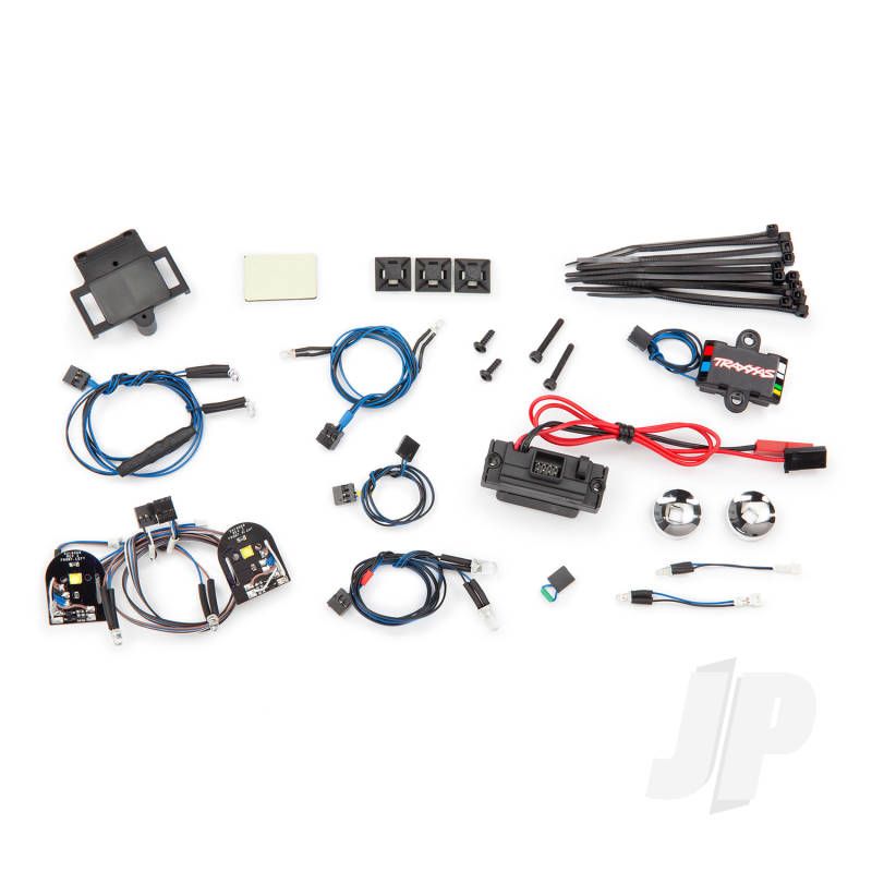Traxxas Led Light Set, Complete With Power Supply (Contains Headlights, Tail Lights, Side Marker Lights, &amp; Distribution Block) (Fits #9111 Or 9112 Body) (TRX8090)