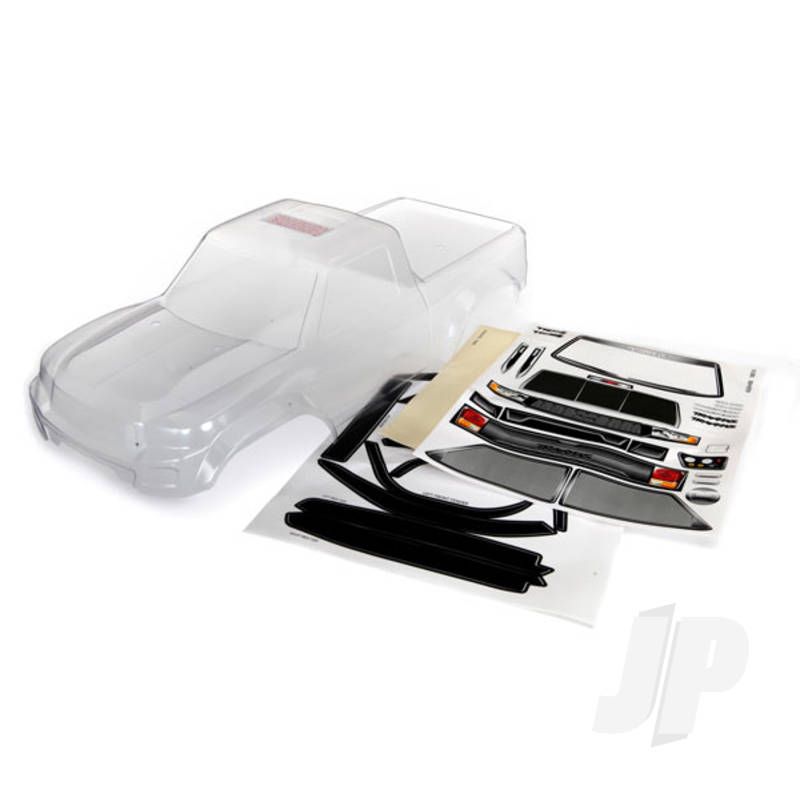 Traxxas Body, Trx-4 Sport (Clear, Trimmedium, Requires Painting) / Window Masks / Decal Sheet (TRX8111)