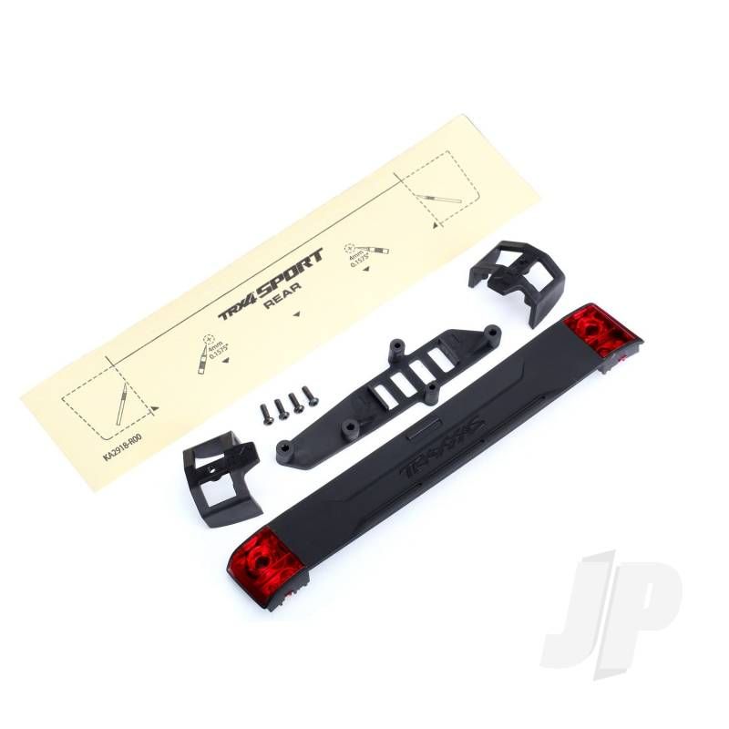 Traxxas Tailgate Panel / Tailgate Retainers (2 Pcs) / Tailgate Mount / Tail Light Lens (2 Pcs) (Left &amp; Right) / 2.5X8 Bcs (4 Pcs) (Fits #8111 Or #8112 Body) (TRX8117)