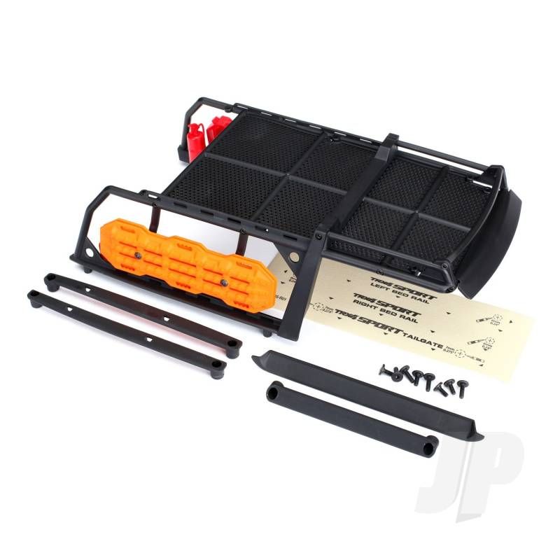 Traxxas Expedition Rack, Complete (Includes Traction Boards, Shovel, Axe, Jack, Fire Extinguisher, Fuel Cans, &amp; Mounting Hardware) (Fits #8111 Or #8111R Body) (TRX8120X)