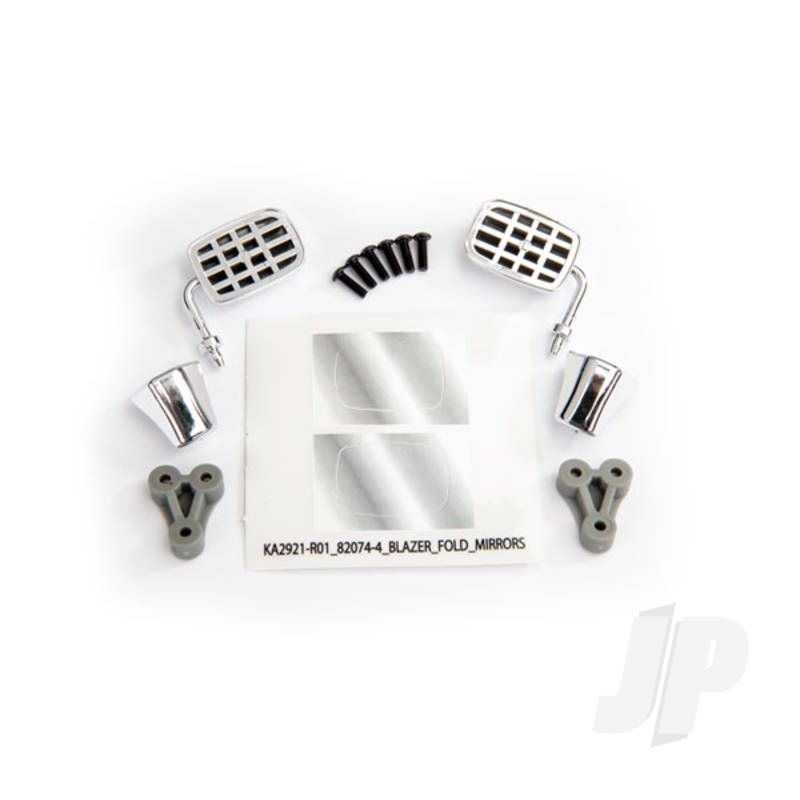 Traxxas Mirrors, Side (Folding) (Fits #8130 Body) (TRX8133X)