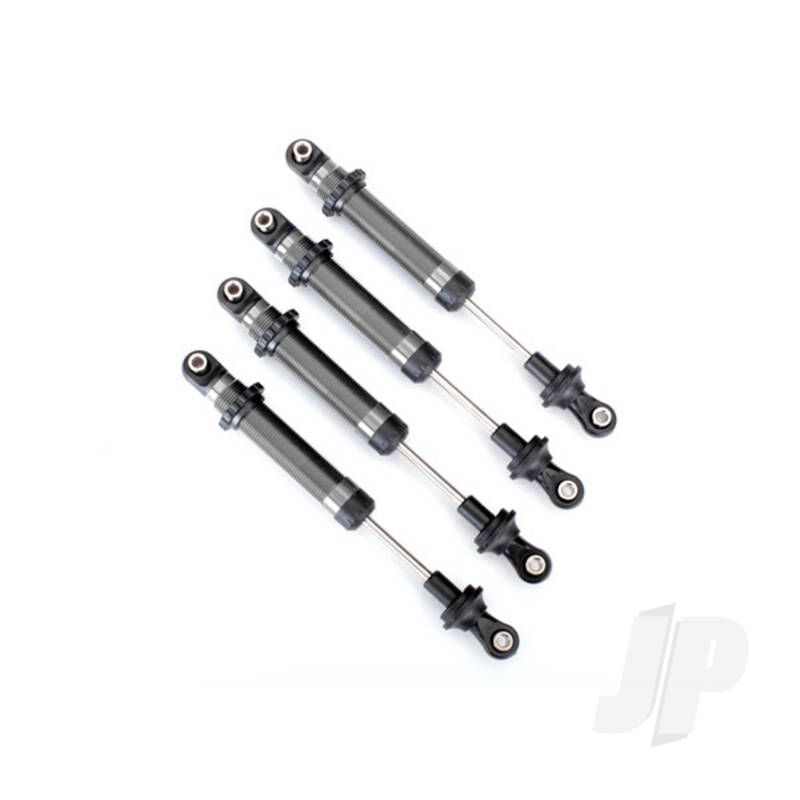 Traxxas Shocks, Gts, Silver Aluminium (Assembled With Out Springs) (4 Pcs) (For Use With #8140 Trx-4 Long Arm Lift Kit) (TRX8160)