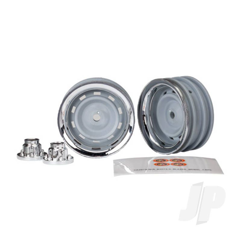 Traxxas Wheels, 1.9In, Chrome (2 Pcs) (TRX8165)