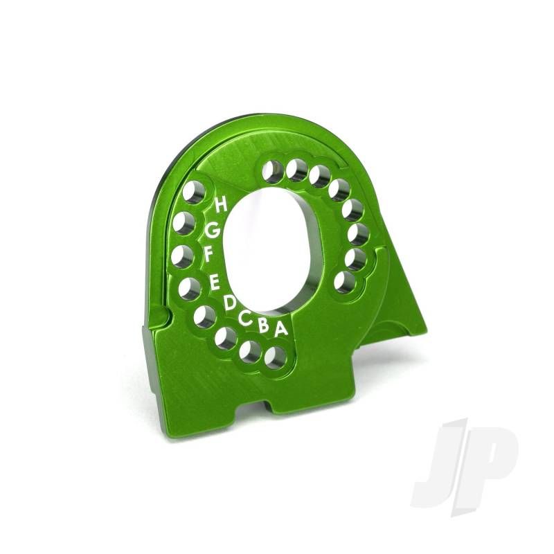 Traxxas Motor Mount Plate, 6061-T6 Aluminium (Green-Anodised) (TRX8290G)