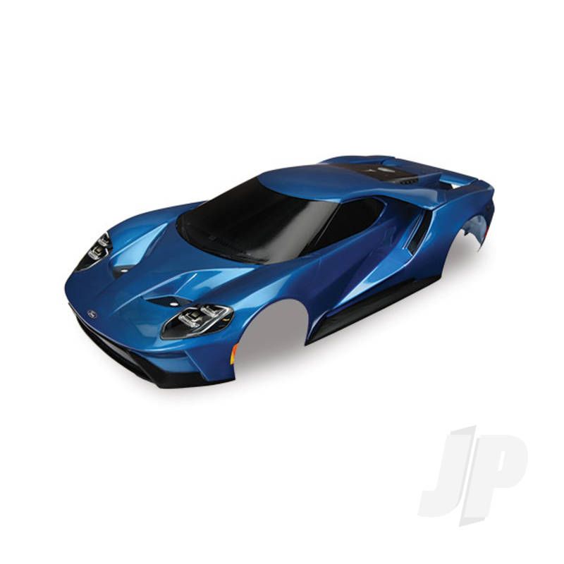Traxxas Body, Ford Gt, Blue (Painted, Decals Applied) (Tail Lights, Exhaust Tips, &amp; Mounting Hardware (Part #8314) Sold Separately) (TRX8311A)