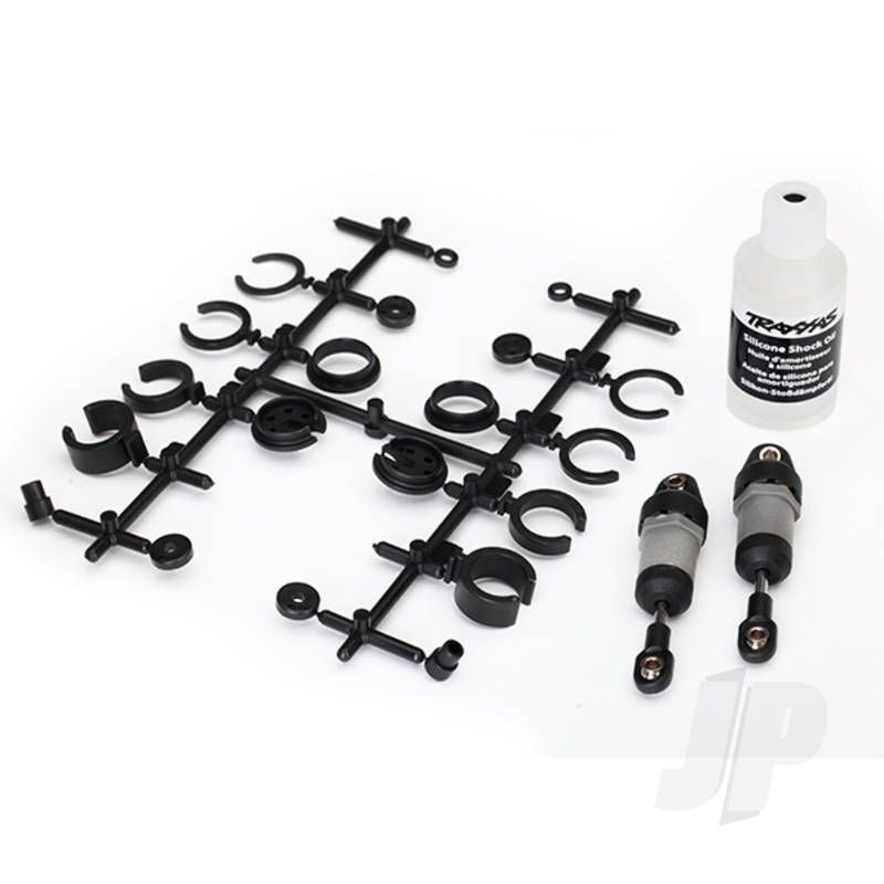 Traxxas Ultra Shocks (Grey) (Short) (Includes Spring Pre-Load Spacers) (2 Pcs) (TRX8360)