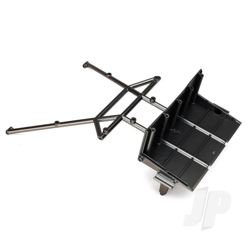 Traxxas Tube Chassis, Centre Section, Rear (Satin Black Chrome-Plated) (TRX8432X)