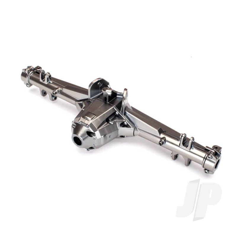 Traxxas Axle Housing, Rear / Differential Carrier (Satin Black Chrome-Plated) (Internal Components Sold Separately) (TRX8540X)
