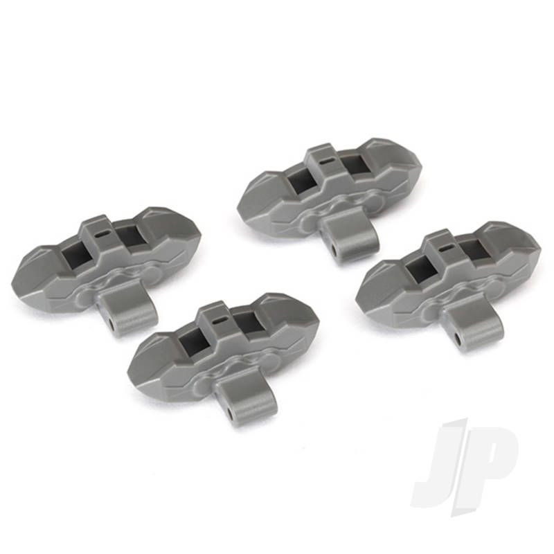 Traxxas Brake Calipers, Front Or Rear (Grey) (4 Pcs) (TRX8567)