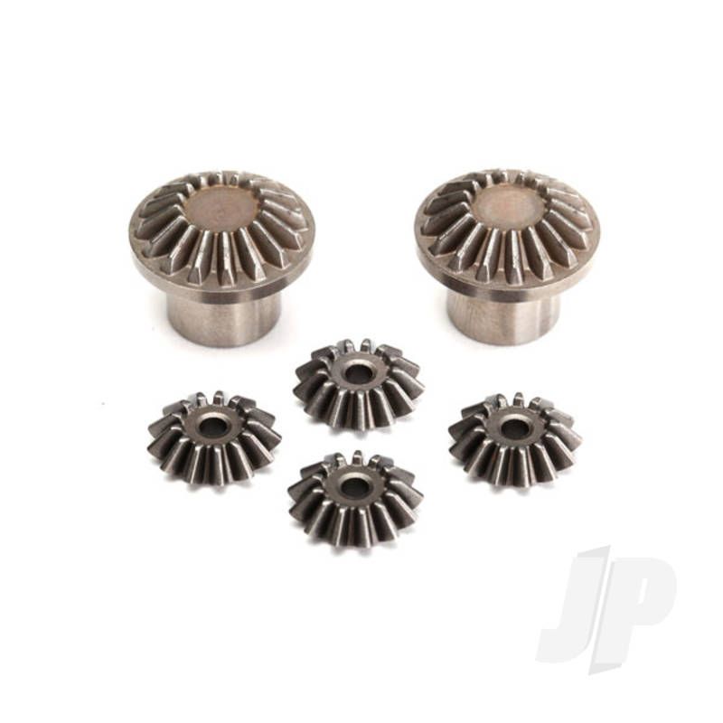 Traxxas Gear Set, Rear Differential (Output Gears (2 Pcs) / Spider Gears (4 Pcs)) (#8581 Required To Build Complete Differential) (TRX8577)