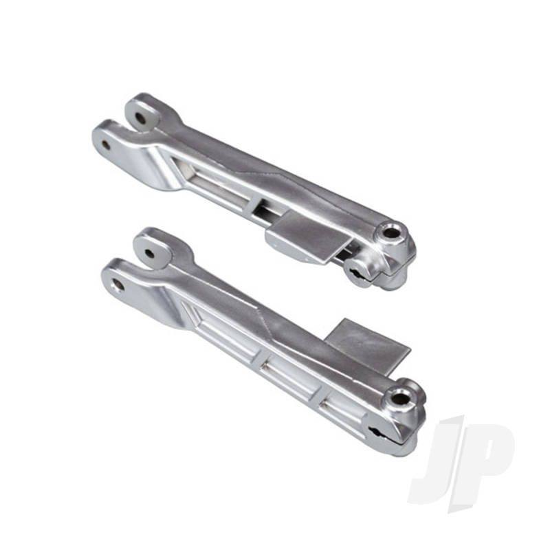 Traxxas Sway Bar Arms, Rear (Satin-Plated) (TRX8597X)