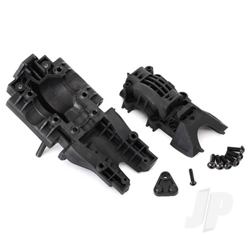 Traxxas Bulkhead, Rear (Upper And Lower) / 4X12Mm Bcs (6 Pcs) (Requires #8622 Chassis) (TRX8629)