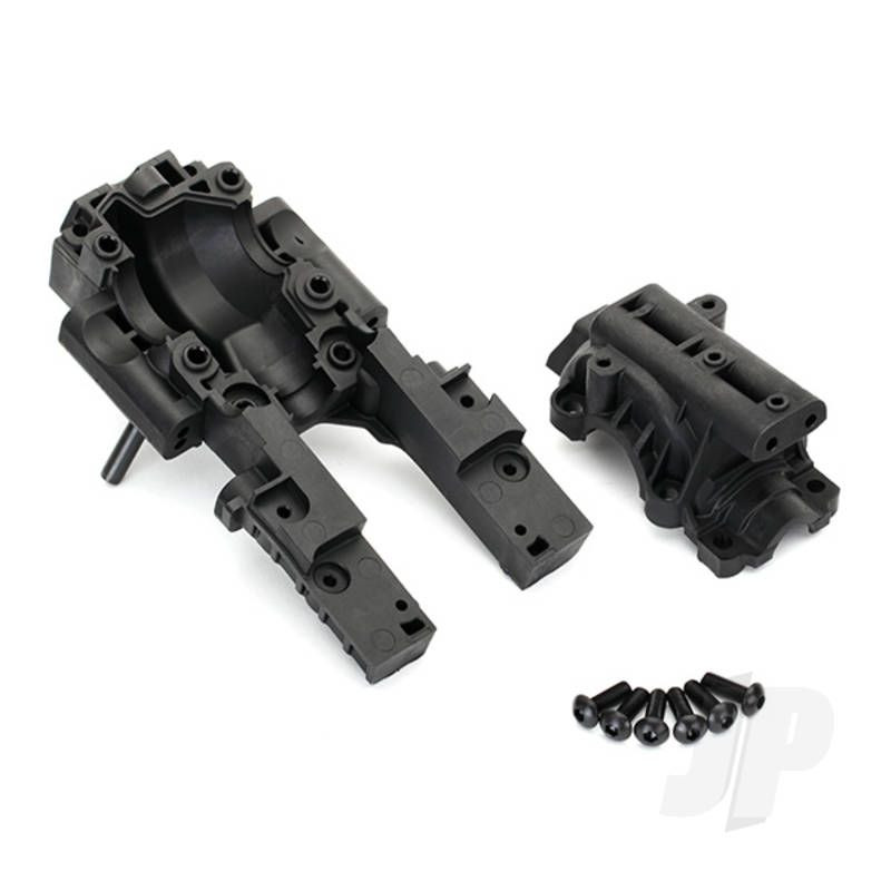 Traxxas Bulkhead, Front (Upper And Lower) / 4X12Mm Bcs (6 Pcs) (Requires #8622 Chassis) (TRX8630)
