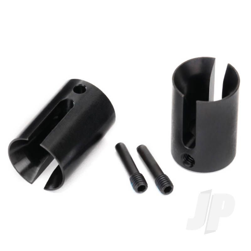 Traxxas Drive Cup, Machined Steel (2 Pcs) / 4X17Mm Screw Pins (2 Pcs) (TRX8652)