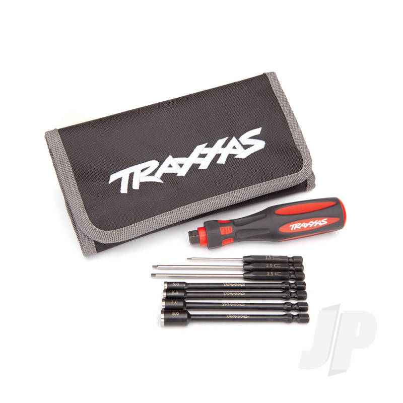 Traxxas 7-Piece Metric Speed Bit Straight Hex And Nut Driver &#039;Essentials&#039; Set (TRX8712)