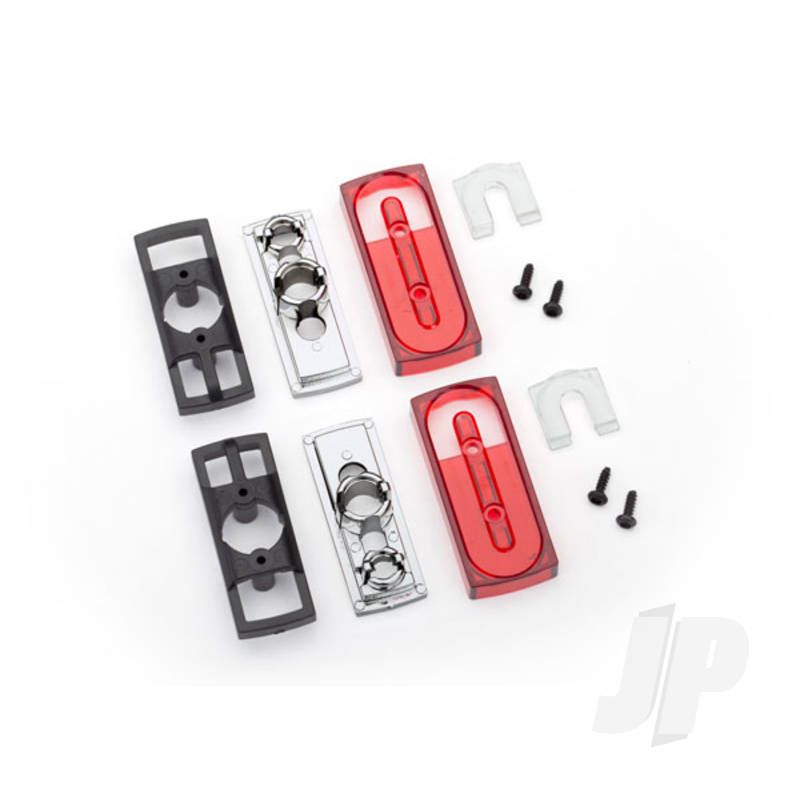 Traxxas Tail Light Lens (2 Pcs) / Tail Light Housing (2 Pcs) / Tail Light Housing Mount (2 Pcs) / Reverse Lens (2 Pcs) / 1.6X5 Bcs (4 Pcs) (Left &amp; Right) (TRX8814X)