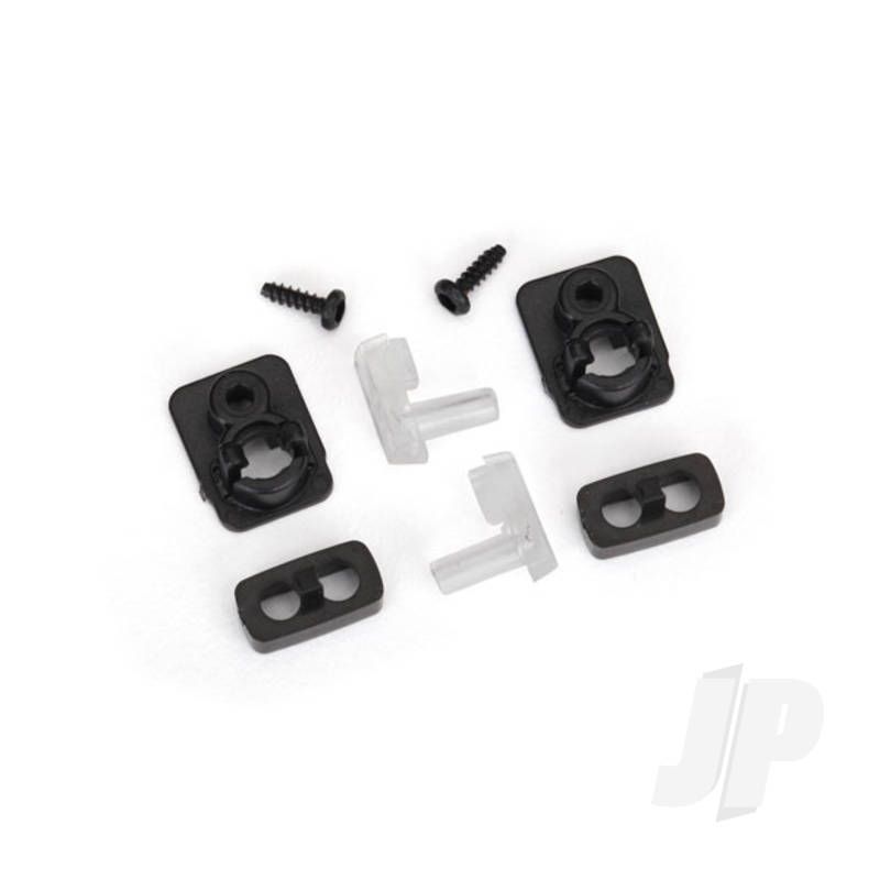 Traxxas Side Marker Light Housing (2 Pcs) / Mount (2 Pcs) / Lens (2 Pcs) / 1.6X7 Bcs (Self-Tapping) (2 Pcs) (TRX8816X)