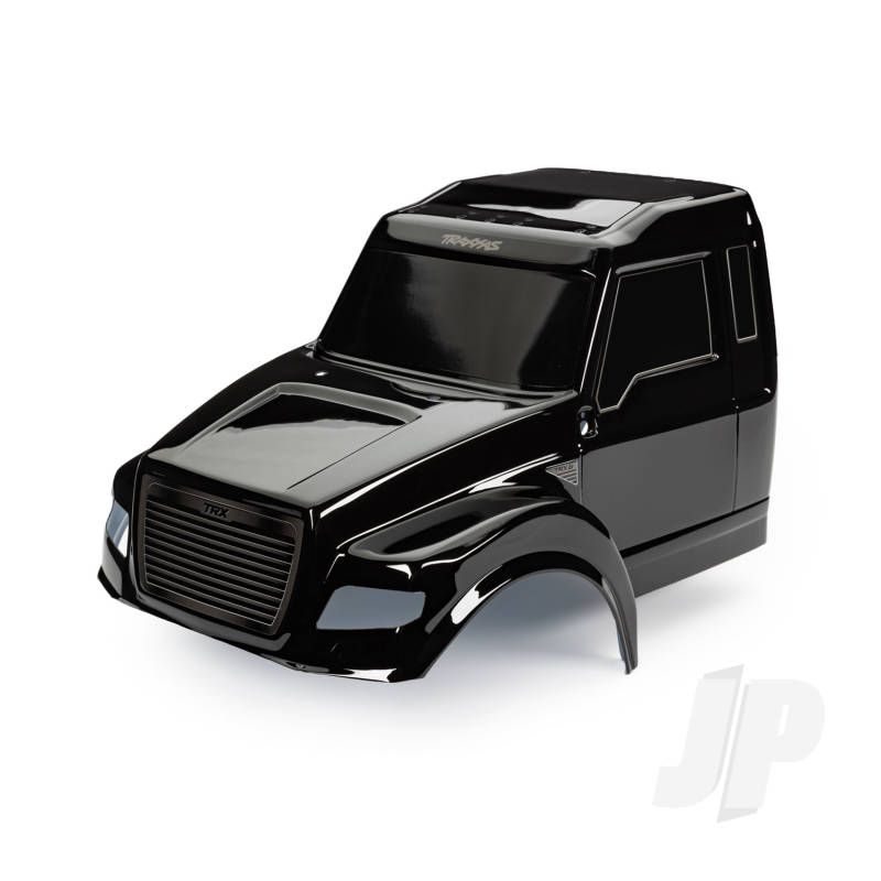 Traxxas Body, Trx-6 Ultimate Rc Hauler, Black (Painted, Decals Applied) (TRX8823R)