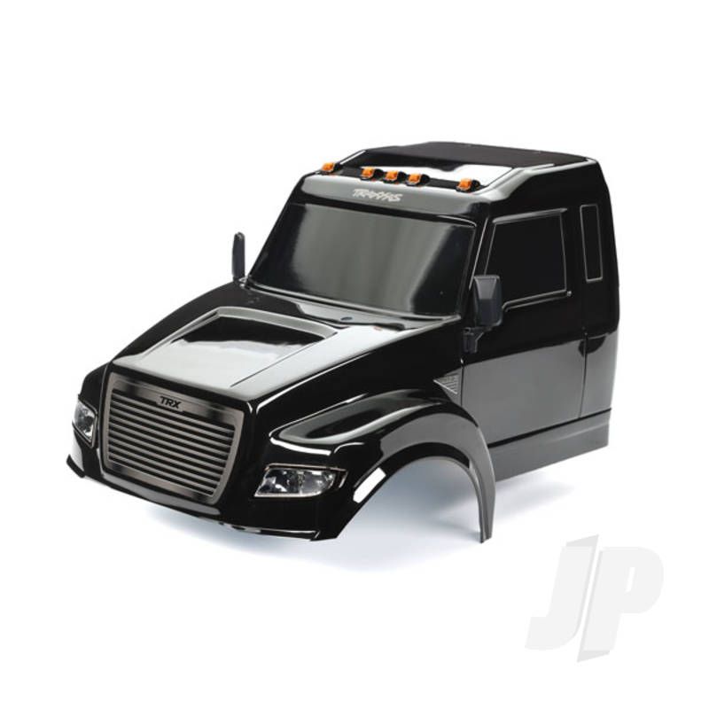 Traxxas Body, Trx-6 Ultimate Rc Hauler, Black (Painted, Decals Applied) (Includes Headlights, Roof Lights, &amp; Side Mirrors) (TRX8823X)