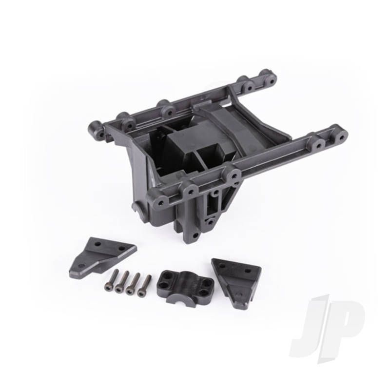 Traxxas Suspension Mount, Intermediate, Trx-6 (1)/ Bearing Cap (1)/ Suspension Link Mounts (Left &amp; Right)/ 2.5X12 Cs (4) (TRX8833)