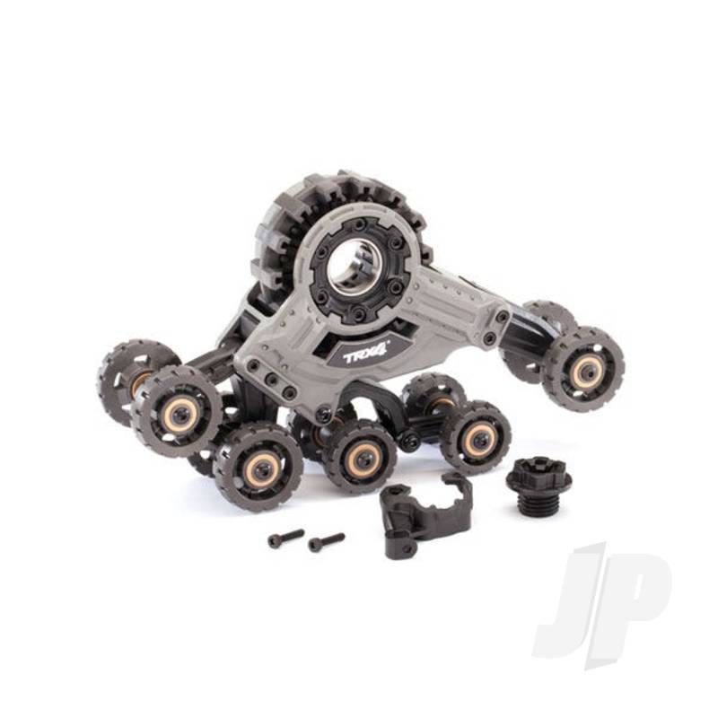 Traxxas Traxx, Rear, Left (Assembled) (Requires #8886 Stub Axle, #7061 Gtr Shock, &amp; #8896 Rubber Track) (TRX8883)