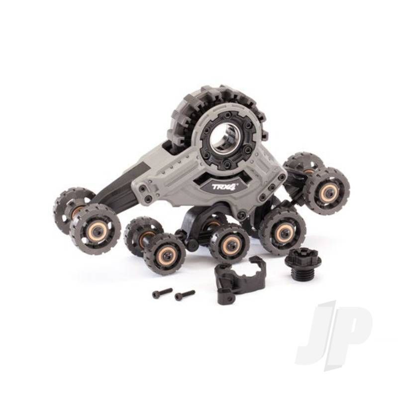 Traxxas Traxx, Rear, Right (Assembled) (Requires #8886 Stub Axle, #7061 Gtr Shock, &amp; #8896 Rubber Track) (TRX8884)