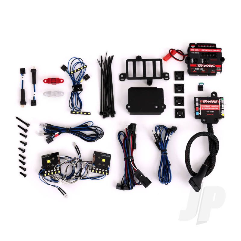 Traxxas Pro Scale Led Light Set, Trx-4 Mercedes G 500 &amp; G 63, Complete With Power Module (Contains Headlights, Tail Lights, Roof Lights, &amp; Distribution Block) (Fits #8811 Or 8825 Body) (TRX8898X)