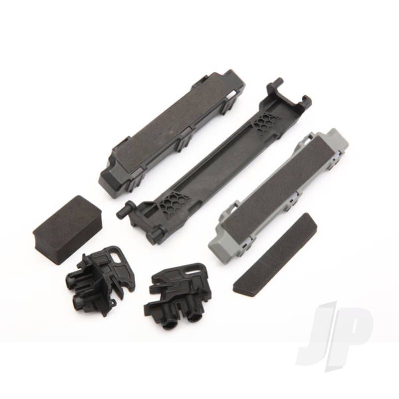 Traxxas Battery Hold-Down / Mounts (Front &amp; Rear) / Battery Compartment Spacers / Foam Pads (TRX8919)