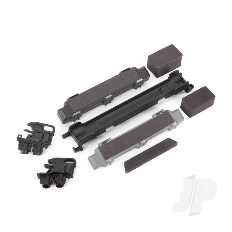 Traxxas Battery Hold-Down/ Mounts (Front &amp; Rear)/ Battery Compartment Spacers/ Foam Pads (Fits Maxx With Extended Chassis (352Mm Wheelbase)) (TRX8919R)