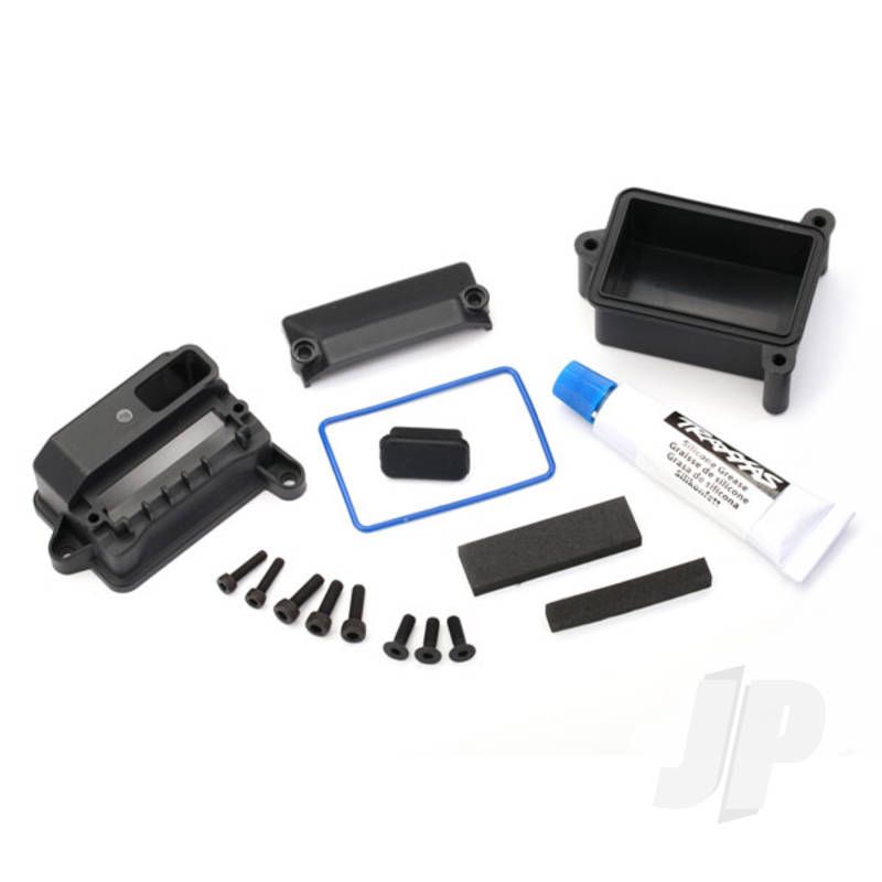 Traxxas Receiver Box &amp; Mounting Hardware (TRX8924)