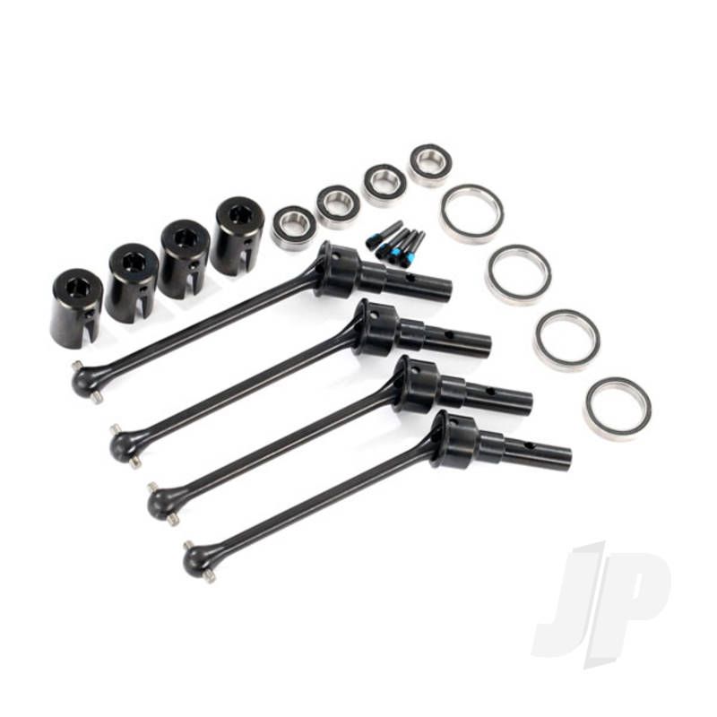 Traxxas Driveshafts, Steel Constant-Velocity (Assembled), Front Or Rear (4 Pcs) (#8654, 8654G, Or 8654R And #7758, 7758G, Or 7758R Required For A Complete Set) (TRX8950X)