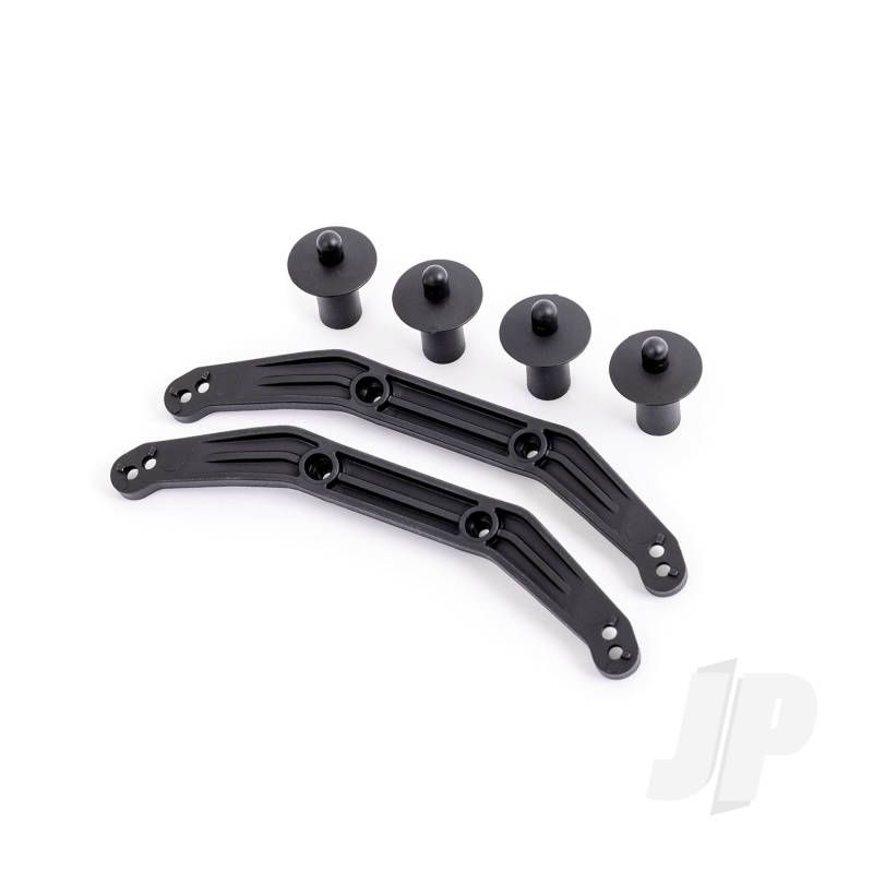 Traxxas Body Mounts, Front &amp; Rear, Extreme Heavy Duty (For Use With #9080 Upgrade Kit) (TRX9016)