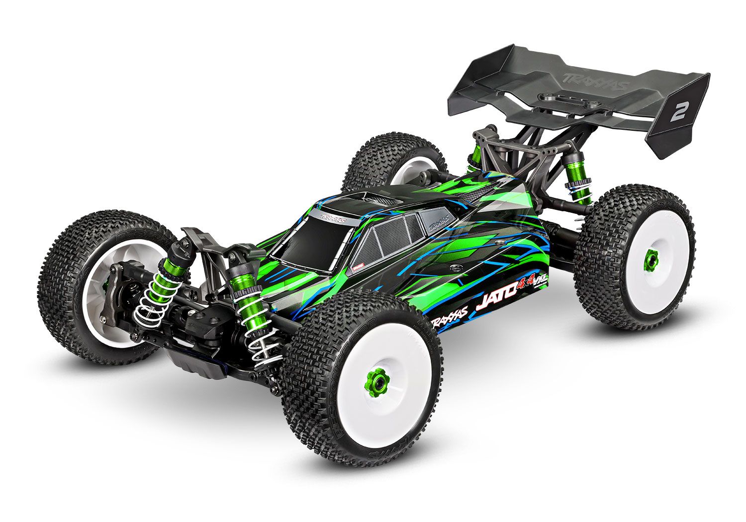 Traxxas 1:8 Jato 4X4 VXL 4WD Brushless Buggy - Green (TRX90386-4-GRN)