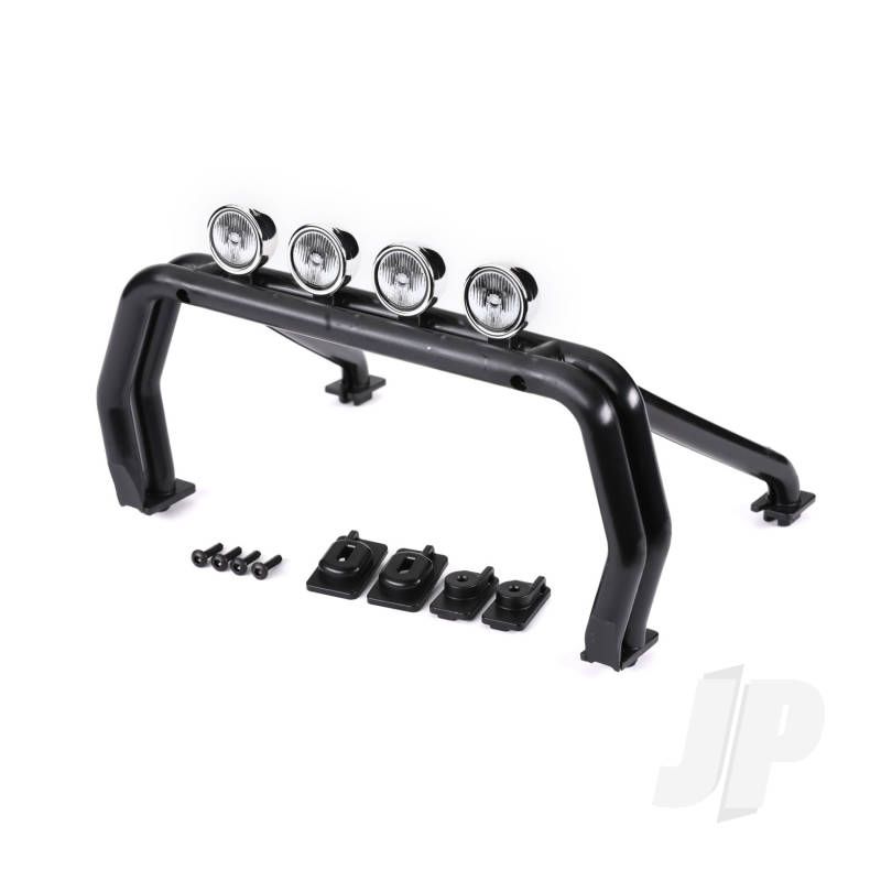 Traxxas Roll Bar (Black)/ Mounts (Front (2), Rear (Left &amp; Right))/ 2.6X12Mm Bcs (Self-Tapping) (4) (Fits #9212 Body) (TRX9262R)