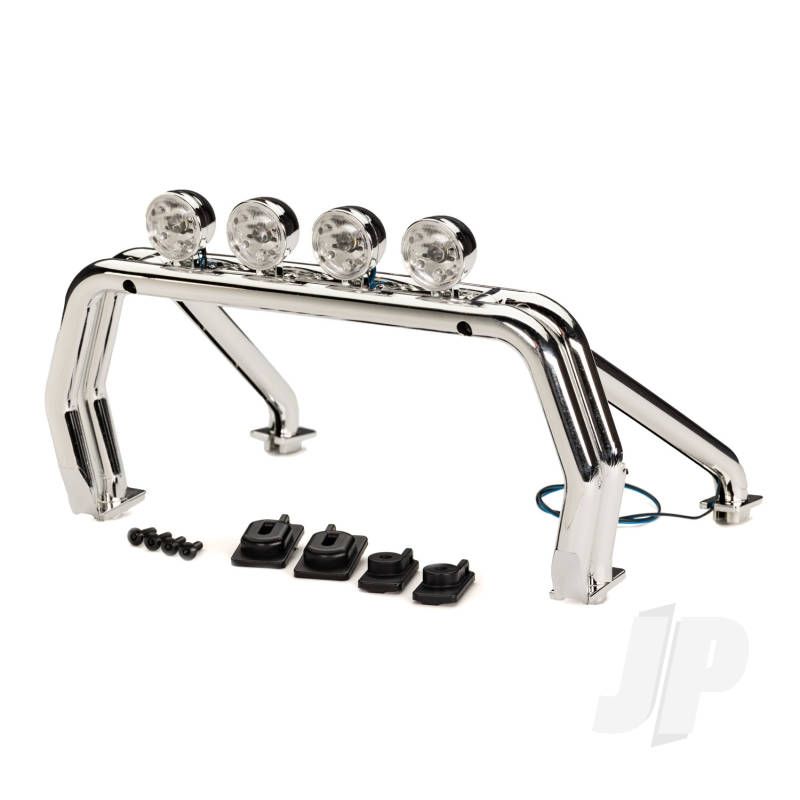 Traxxas Roll Bar (Assembled With Led Light Bar)/ Mounts (Front (2), Rear (Left &amp; Right))/ 2.6X12Mm Bcs (Self-Tapping) (4) (Fits #9212 Body) (TRX9262X)