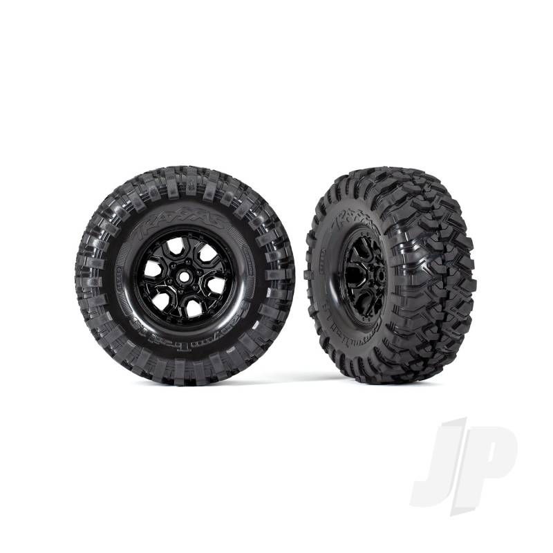Traxxas Tyres And Wheels, Assembled, Glued (Trx-4 2021 Bronco 1.9&#039; Wheels, Canyon Trail 4.6X1.9&#039; Tyres) (2) (TRX9272)