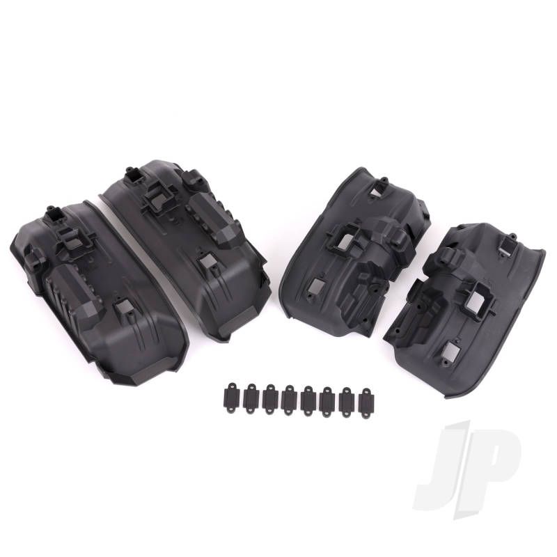 Traxxas Fenders, Inner, Front &amp; Rear (For Clipless Body Mounting) (2 Each)/ Rock Light Covers (8) (TRX9288)