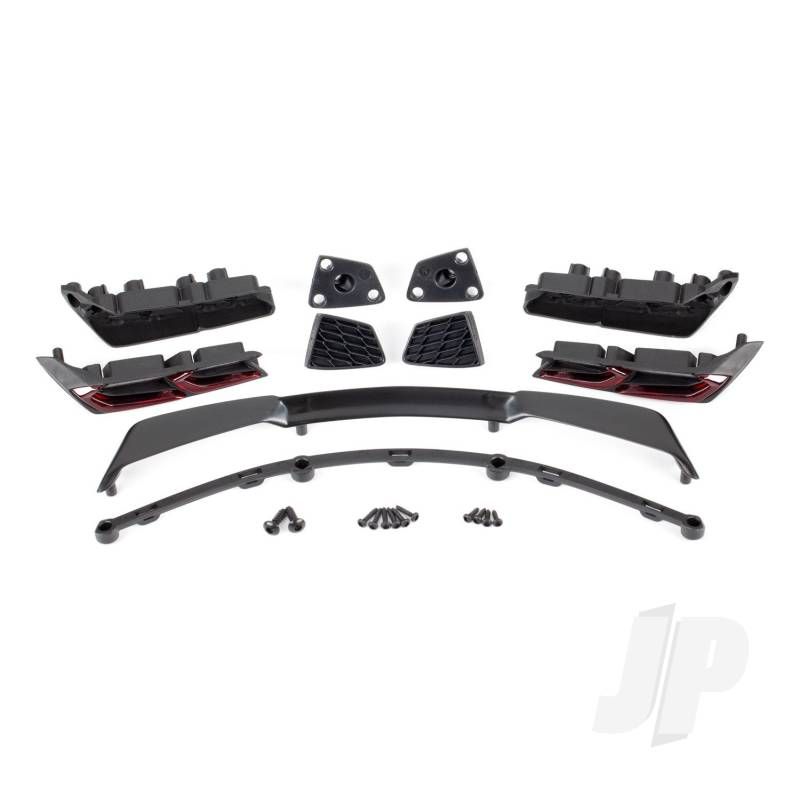 Traxxas Tail Lights Mounts Wing And Mounts (TRX9319)