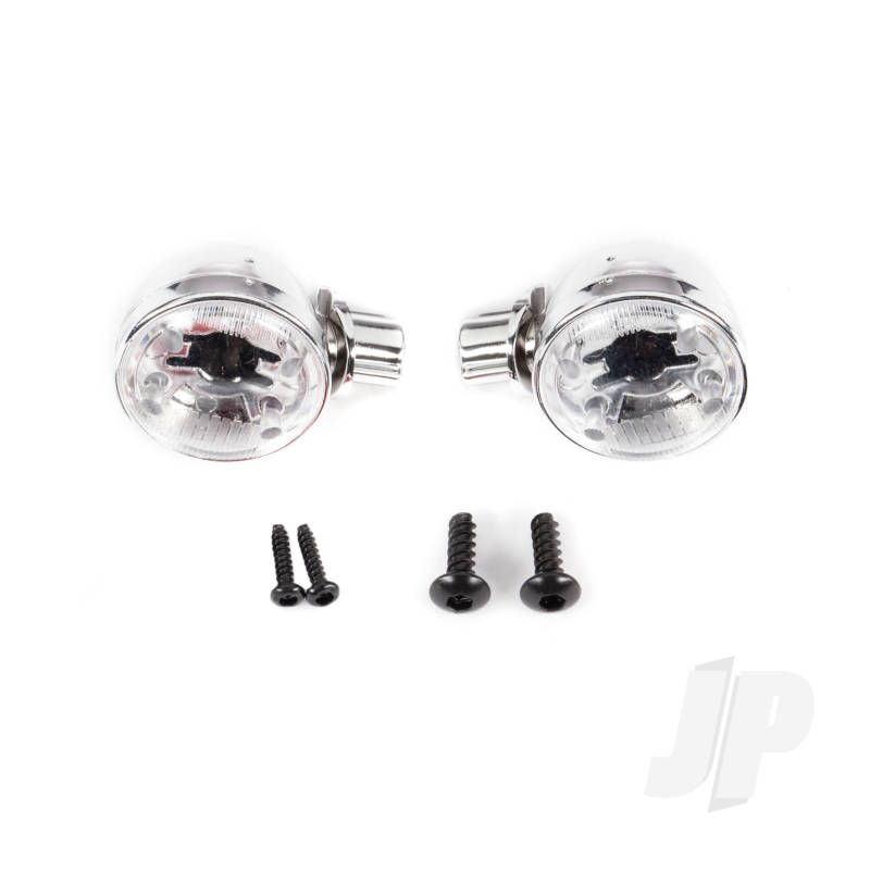 Traxxas Headlight Housings (Left &amp; Right)/ Headlight Lens (2)/ 2.6X8 Bcs (2)/ 1.6X7 Bcs (Self-Tapping) (2) (Fits #9333 Or 9335 Body) (TRX9334)