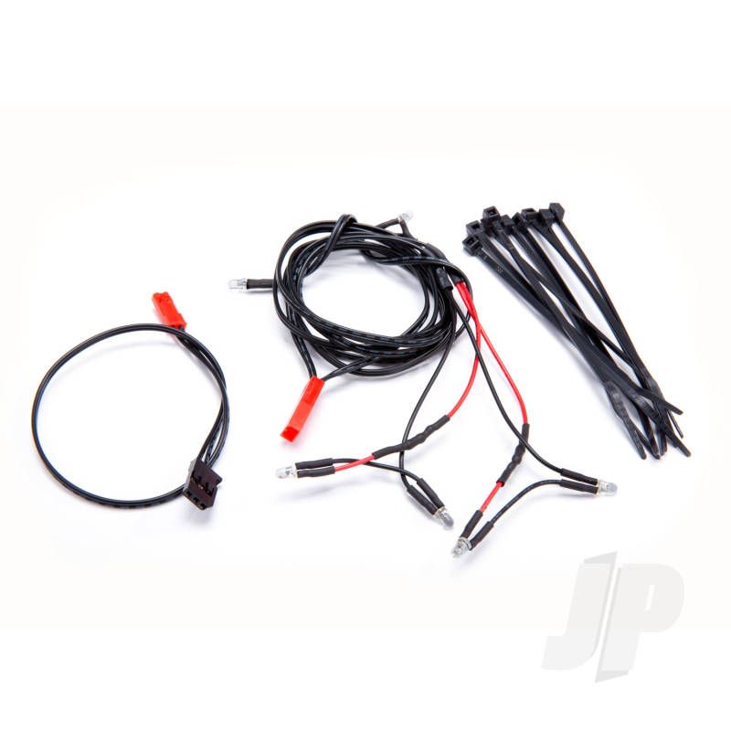 Traxxas Led Light Harness/ Power Harness/ Zip Ties (9) (Fits #9311 Body) (TRX9380)
