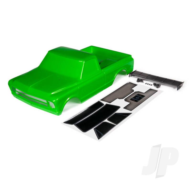 Traxxas Body, Chevrolet C10 (Green) (Includes Wing &amp; Decals) (TRX9411G)