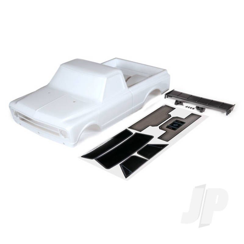 Traxxas Body, Chevrolet C10 (White) (Includes Wing &amp; Decals) (TRX9411T)