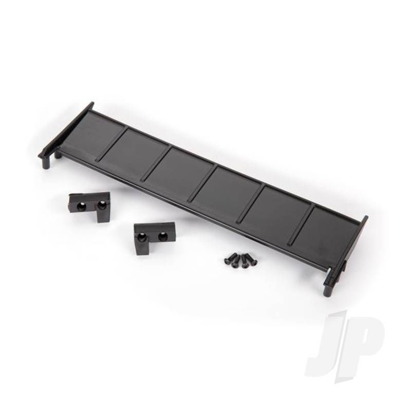 Traxxas Wing, Chevrolet C10/ Support/ Side Plates (Left &amp; Right)/ 3X10 Bcs (4) (TRX9414)