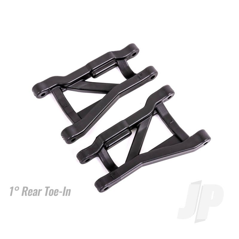 Traxxas Suspension Arms, Black, Rear (Left &amp; Right), Heavy Duty, 1Deg Toe Angle (2) (TRX9431)