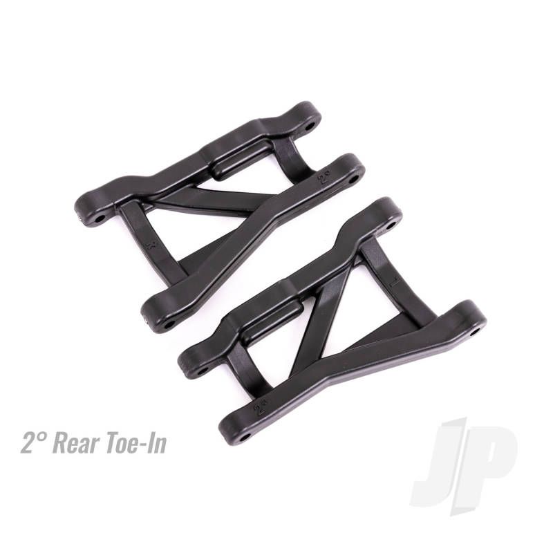 Traxxas Suspension Arms, Black, Rear (Left &amp; Right), Heavy Duty, 2Deg Toe Angle (2) (TRX9432)